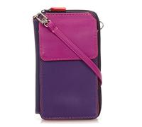 billetereo monedero de piel para mujer -mywalit - zip round multi purse - 1220-75 - sangria multi