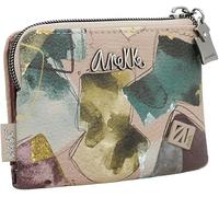 Anekke Monedero pequeño Evolution Mujer RFID Flexible Cierre con solapa 12x9x3 cm