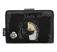 Anekke Monedero mediano Nature Koko RFID Multicolor Negro