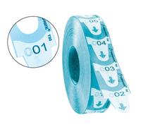 Billetes Turnomatic 31X67 mm Color Azul Rollo 4000 Billetes
