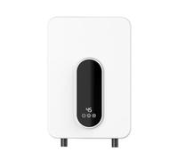 Billg Calentador de Agua Electrico, 5500W Pantalla Digital Calentador de Agua Electrico Instantaneo Ajustable 30-55°C Termo Electrico Calentador Agua Instantaneo con Manguera de y Cabezal de Ducha
