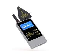 Billg Detector de bichos RF inalámbrico, Detector de bichos GPS Spy Finder Cámara Oculta láser para gsm Tracker Wiretap Radio Cámaras Bug Finder, Pantalla LED, Ultrafino, Fácil de Llevar