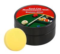 Billiard Ball Restorer, Maintenance Protection Wax, Pool Ball Cleaner with Polishing Effect, Authentic Cue Stick Care Product, Sport Game Equipment Accessory, Beginners Women Men Players Use
