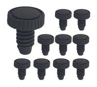 Billiard Cue Bottom Rubber Plug, Pool Cue Bumper Protector Set, Lightweight Base Cap, Replacement Sleeve for Beginners Enthusiasts Husband Boyfriend Friends Pool Game Accessories Use 0.85x0.68in