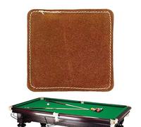 Billiard Cue Cleaning Cloth - PU Leather Soft Polisher, Lightweight Durable Maintenance Accessory for Stick Protection and Smooth Handling | Players Hobbyists Home Club Game Room Travel Practice Daily