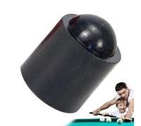 Billiard Rod Tail Protective Sleeve, Pool Cue Bottom Rubber Cover Plug, 1.18x1.14 inches Shockproof Table Game Rod End Bumper Protection Pad for Professionals and Beginners