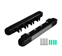 Billiardo Sticks Holder - 4 clips para portaobjetos de madera dura para cuero cabelludo Billiards | Soporte para clavijas de pared de madera, palos de billar montados en la pared, accesorios de billar