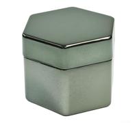 Billiards Chalk Case Magnetic Chalk Box Chalk Holder for Hexagonal Chalk | Strong magnetic base, secure hold on tables, plastic construction, grey finish, hexagon chalk only