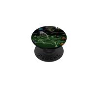 Billiards Physics Alien Nerd Pool Player PopSockets PopGrip Adhesivo