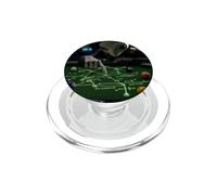 Billiards Physics Alien Nerd Pool Player PopSockets PopGrip para MagSafe