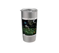 Billiards Physics Alien Nerd Pool Player Vaso térmico de acero inoxidable de doble pared