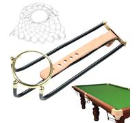 Billiards Pocket Rail, Pool Table Pocket, Standard Pocket Replation, Wear Resistant Net, Mesh Catch Bag, Professional Pool Accessory, Billiards Table Upgrade, Durable Pocket Set