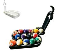 Billiards & Snooker Training Rack,3D Printed Pool Ball Training Tool,Precision Pool Ball Rack,Cue Control Single Ball Fixed-Point Dispenser,Portable Practice Tools for Pool Table Accessories (Black)