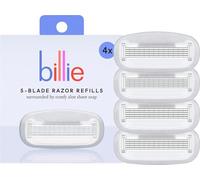 Billie Cuchillas de recambio para maquinilla de afeitar para mujer, cartuchos de 5 cuchillas, 4 unidades