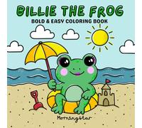 Billie The Frog: Bold and Easy Coloring Book