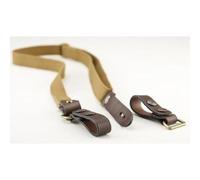 Billingham Correa de cintura + enganche khaki-chocolate