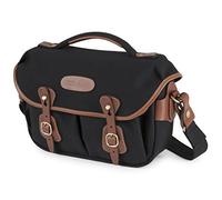 Billingham Small Pro - Bolsa fotográfica de Lona (Sistema de Apertura rápida, Anti-Lluvia) Color Negro y Tostado