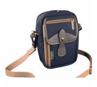 Billingham Stowaway Airline Azul Marino/Chocolate