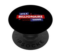 Billionaire Gift Rich Successful Entrepreneur Billionaires PopSockets PopGrip Adhesivo