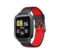 Billow Technology XS35BR - Reloj Digital para Unisex Adultos, Color Negro/Rojo