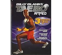 Billy Blanks TAEBO Amped - 3 workouts on 2 DVDs. Rockin Abs, Rockin Buns, Sculpt Express