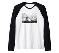 Billy Bragg La Vida es una era de disturbios por David Corio Camiseta Manga Raglan