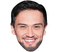 Billy Crawford (Smile) Big Head. Máscara más grande que la vida.