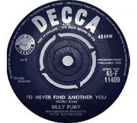 Billy Fury - Billy Fury - Ill Never Find Another You - [7"]