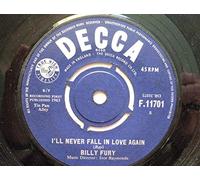 Billy Fury - I'll Never Fall In Love Again - 7" vinyl single