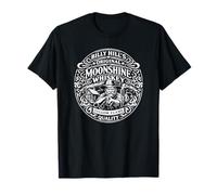 Billy Hill's Original Moonshine Whiskey - Quemador de Whisky Negro Camiseta