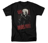 Billy Idol Brick Wall Rebel Yell T Shirt Merchdandise BlackXL