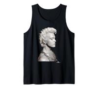 Billy Idol Cradle of Love Era por Phil Nicholls Camiseta sin Mangas