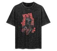 Billy Idol Rebel Yell 1983 T-Shirt Printed tee Graphic Top for Men Black Shirt 3XL