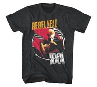 Billy Idol Rebel Yell Music Shirt Black3XL