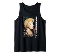 Billy Idol Rebel Yell Singer Artista distópico Camiseta sin Mangas