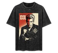 Billy Idol The Very Best of Billy Idol Idolize Yourself Mens T-Shirt Black Unisex Top tee XL