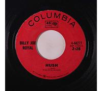 BILLY JOE ROYAL - hush / watching from the bandstand 45 rpm single [Vinilo]