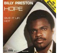 Billy Preston - HOPE 7 INCH (7" VINYL 45) GERMAN MOTOWN 1981
