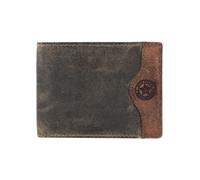 Billy the Kid Hunter Cartera Bloqueo RFID Piel natural 12 cm marrón