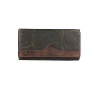 Billy the Kid Hunter Cartera Bloqueo RFID Piel natural 13 cm Caja de regalo marrón