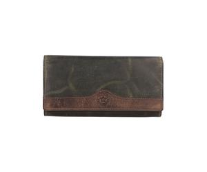 Billy the Kid Hunter Cartera Bloqueo RFID Piel natural 13 cm Caja de regalo marrón