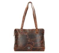 Billy the Kid Ranger Bolsa de hombro Piel natural 38 cm marrón