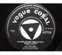 Billy Williams I'm Gonna Sit Right Down And Write Myself A Letter 78 Vogue Coral Q72266 EX 1956 10 inch 78rpm