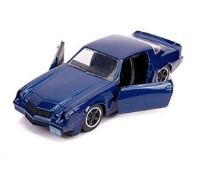 Billy's Chevrolet Camaro Z28 Metálico Azul Oscuro Stranger Things (2016) TV Series Hollywood Rides 1/32 Diecast Model Car por Jada 31113