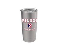 Biloxi Misisipi (Misisipi) Vaso térmico de acero inoxidable de doble pared
