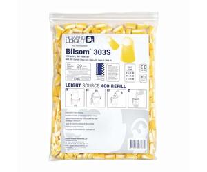 Bilsom 1006187 303S - Tapones de protección auditiva (33 dB, desechables, EN 352-2, 200 pares)