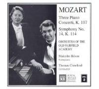 Bilson, Malcolm - Mozart: Three Piano Concerti, K. 107, Vol. II