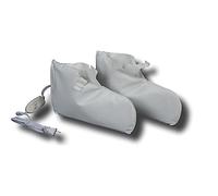 Bilt-Rite Mastex Health - Botines con calefacción, color blanco