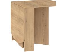 BIM Furniture Mesa plegable extensible, mesa de comedor funcional, mesa de cocina plegable con espacio de almacenamiento y cajón, ahorra espacio para espacios pequeños, 150 x 80 x 75 cm