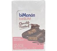 Bimanán Barrita Sustitutiva Chocolate Fondant 30 uds
